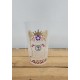 Verre en plastique personnalisé “Lama Princesse”