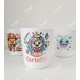 Gobelet Enfant Personnalisé – Héros & Créatures Kawaii (Prénom inclus)