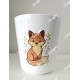 Gobelet Enfant Personnalisé –le renard Solyne (Prénom inclus)
