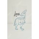 Gobelet personnalisé avec prénom dinosaure Parasaurolophus