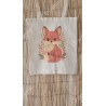 Sac bibliothèque "Amour de renard"