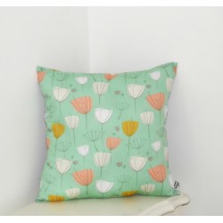 Coussin couleurs pastels " dandellions"