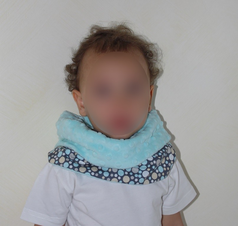 Snood enfant ou tour de cou polaire