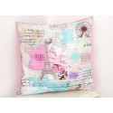 Coussin " Paris, je t'aime "