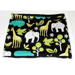 Echarpe snood enfant "au zoo"