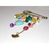 Broche bronze lollipops rainbow