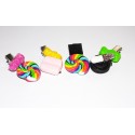 Barrettes gourmandes " Bonbons" X2 pour enfant