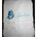 Serviette de bain personnalisée