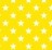 jaune étoiles blanches