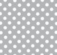 gris à pois blanc